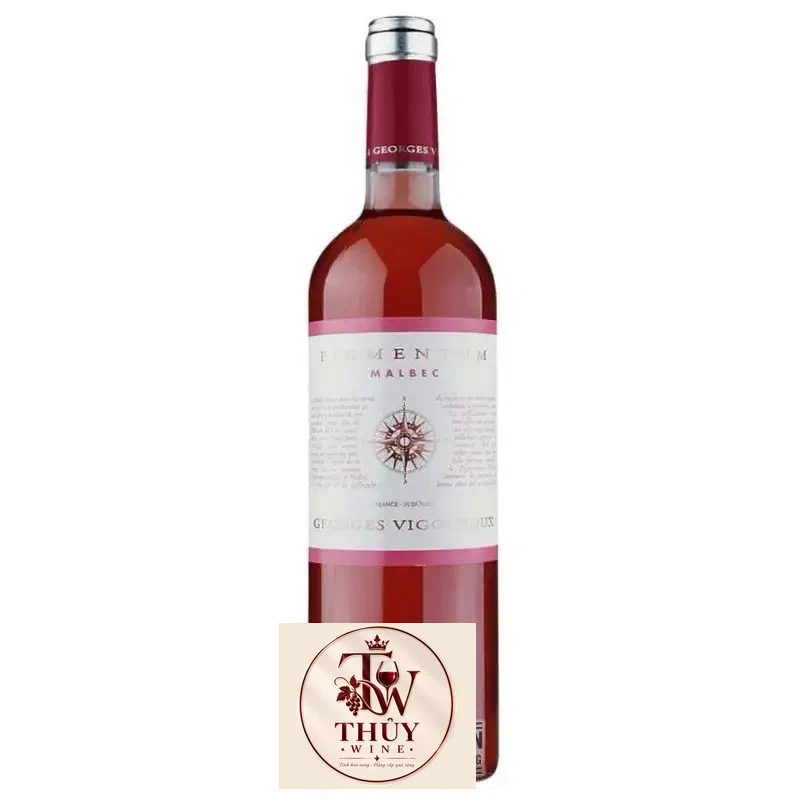 Vang Pháp Pigmentum Malbec Rose Georges Vigouroux uống ngon