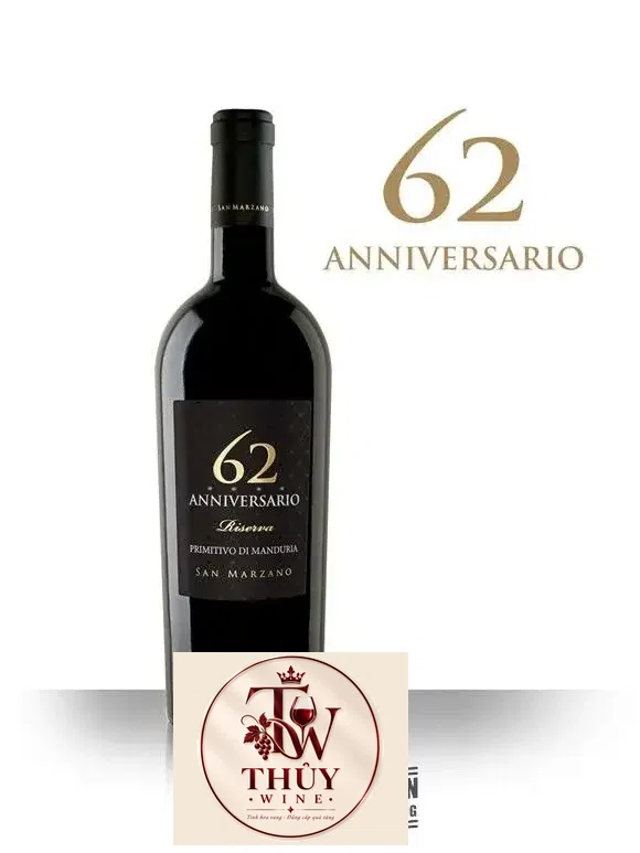 Rượu Vang ý 62 Anniversario