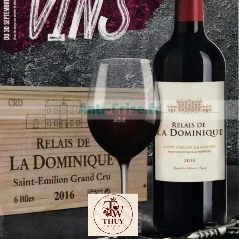 vang phap relais de la dominique saint emilion grand cru giá bao nhiêu