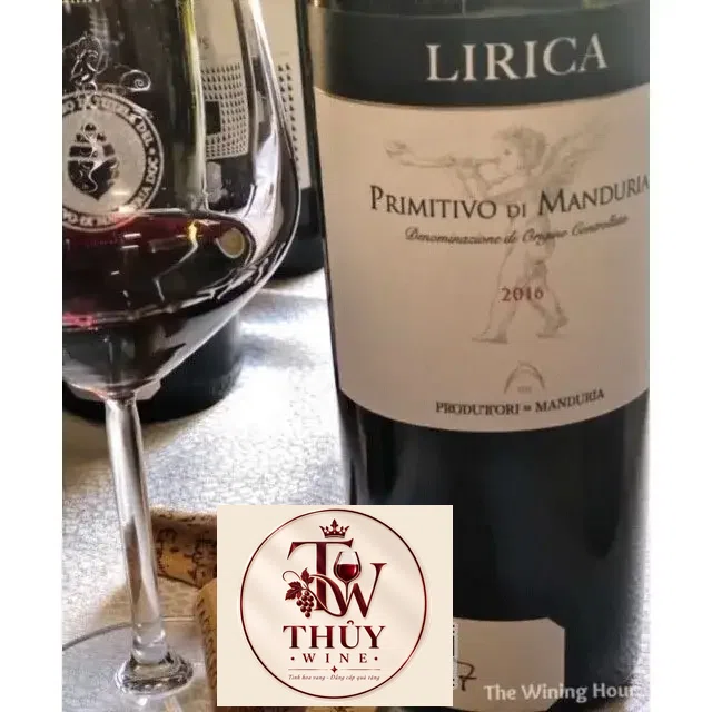 Vang Ý LIRICA PRIMITIVO DI MANDURIA