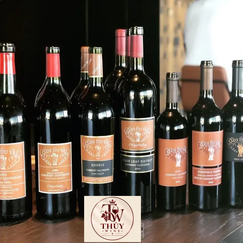 Vang Mỹ Clos du val Cabernet sauvignon Napa Valley