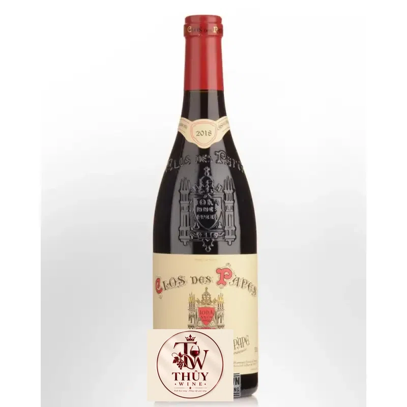 Vang Pháp Clos Des Papes Chateauneuf Dun Pape thượng hạng