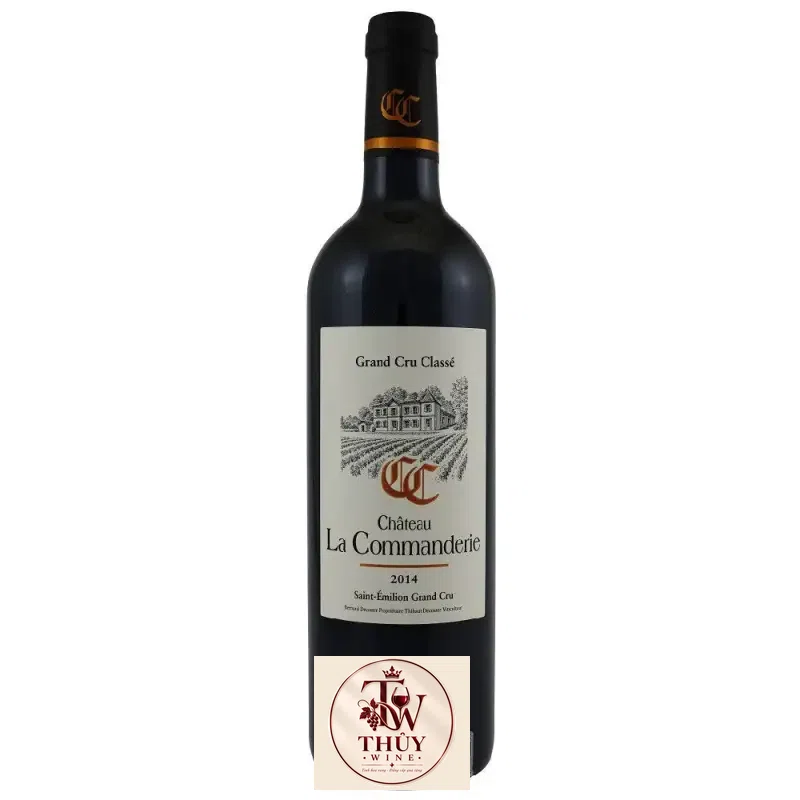 Vang Pháp Chateau La Commanderie Saint Emilion uống ngon