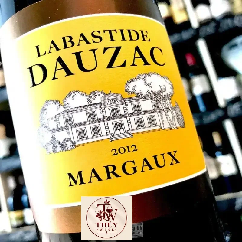 Vang Pháp Dauzac Labastide Margaux nhãn vàng cao cấp