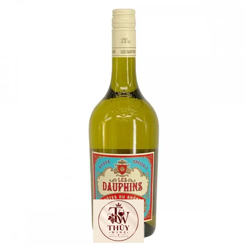 Vang Pháp Les Dauphins Cuvee Speciale Blanc uống ngon