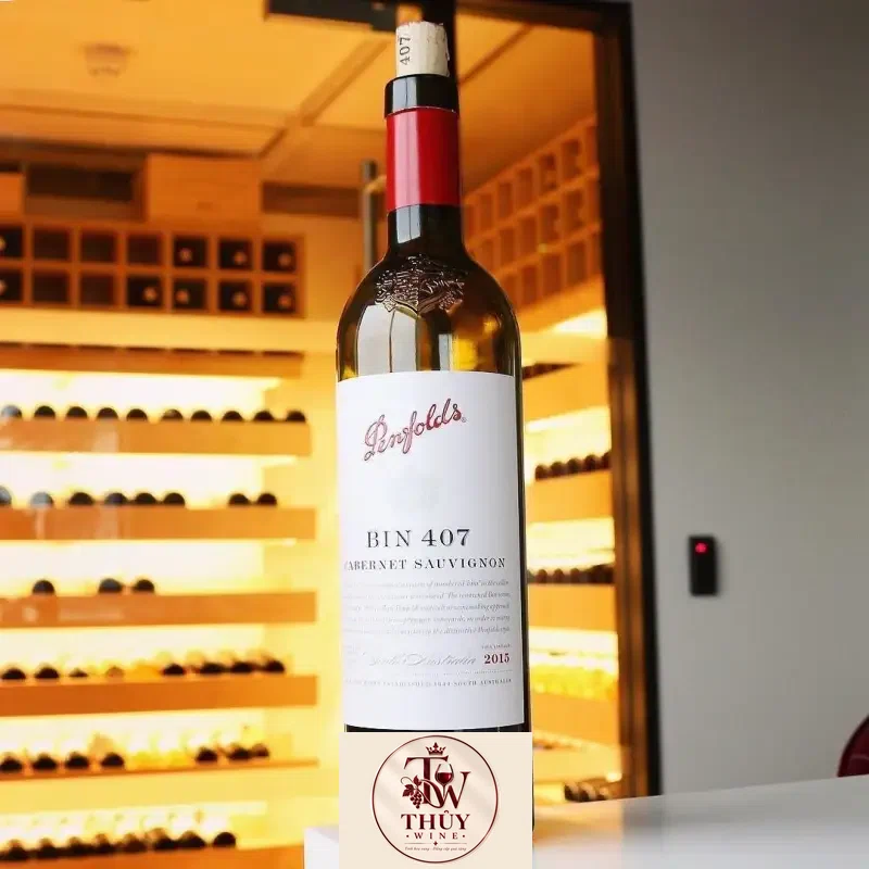 Địa chỉ bán Rượu Vang Úc Penfolds BIN 407 Cabernet Sauvignon làm quà tặng
