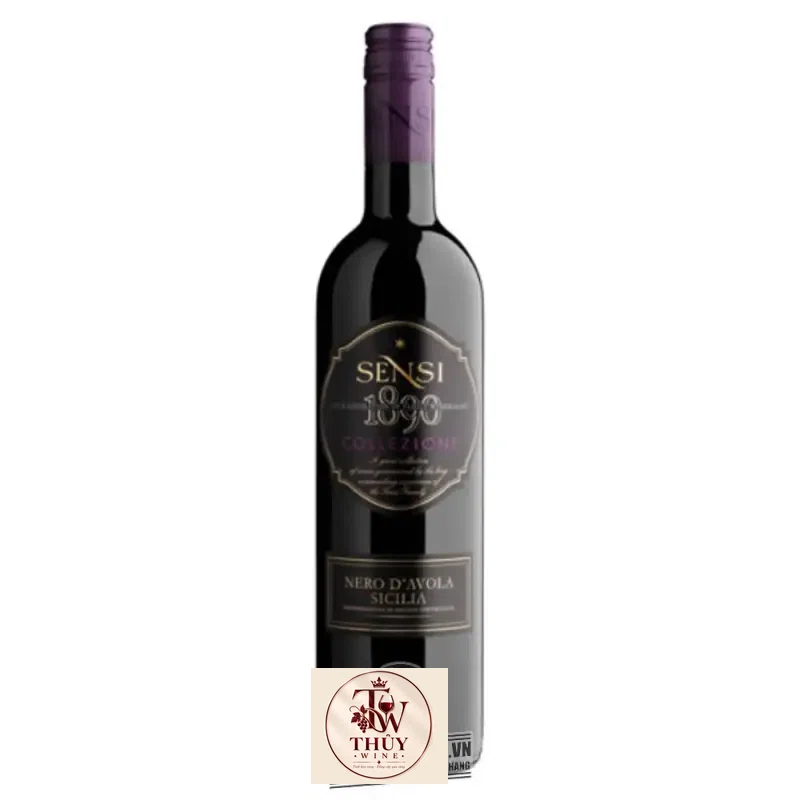 Rượu Vang Ý Sensi Nero D’avola Collezione Igt Sicilia uống ngon