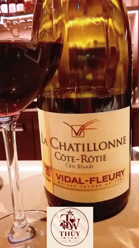 Vang Pháp LA CHATILLONNE COTE ROTIE VIDAL FLEURY