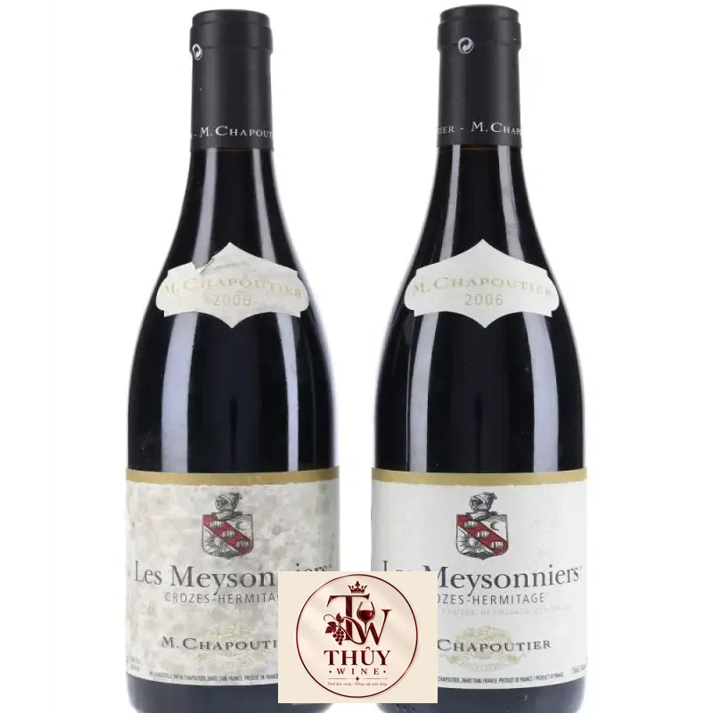 Vang Pháp Les Meysonniers Crozes Hermitage M.Chapoutier cao cấp