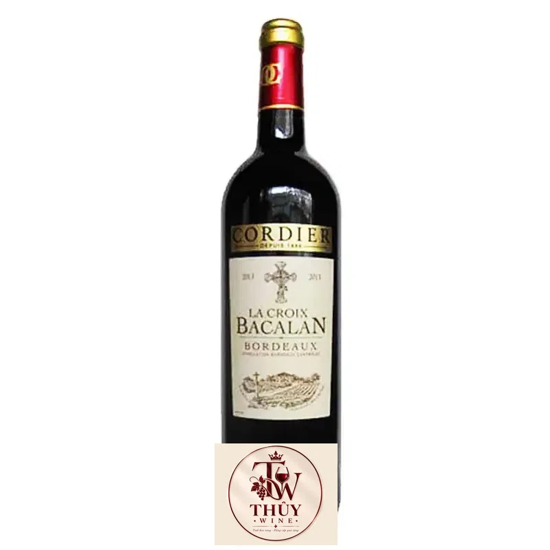 Vang Pháp Cordier La Croix Bacalan Bordeaux Merlot