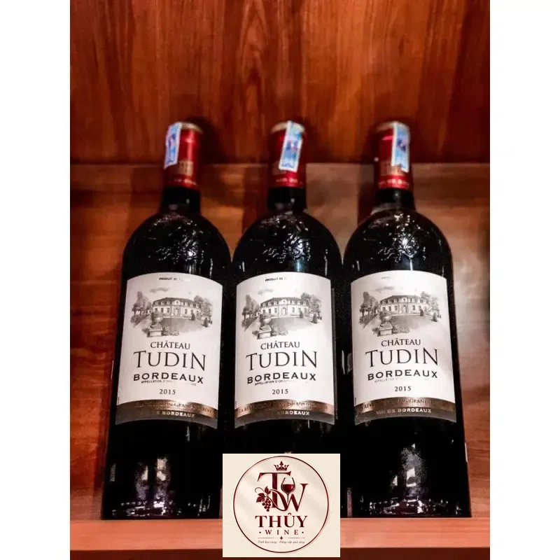 Địa chỉ bán ruou vang chateau tudin bordeaux merlot cabernet giá rẻ nhất