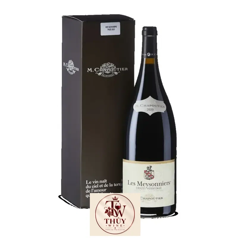 Vang Pháp Les Meysonniers Crozes Hermitage M.Chapoutier cao cấp