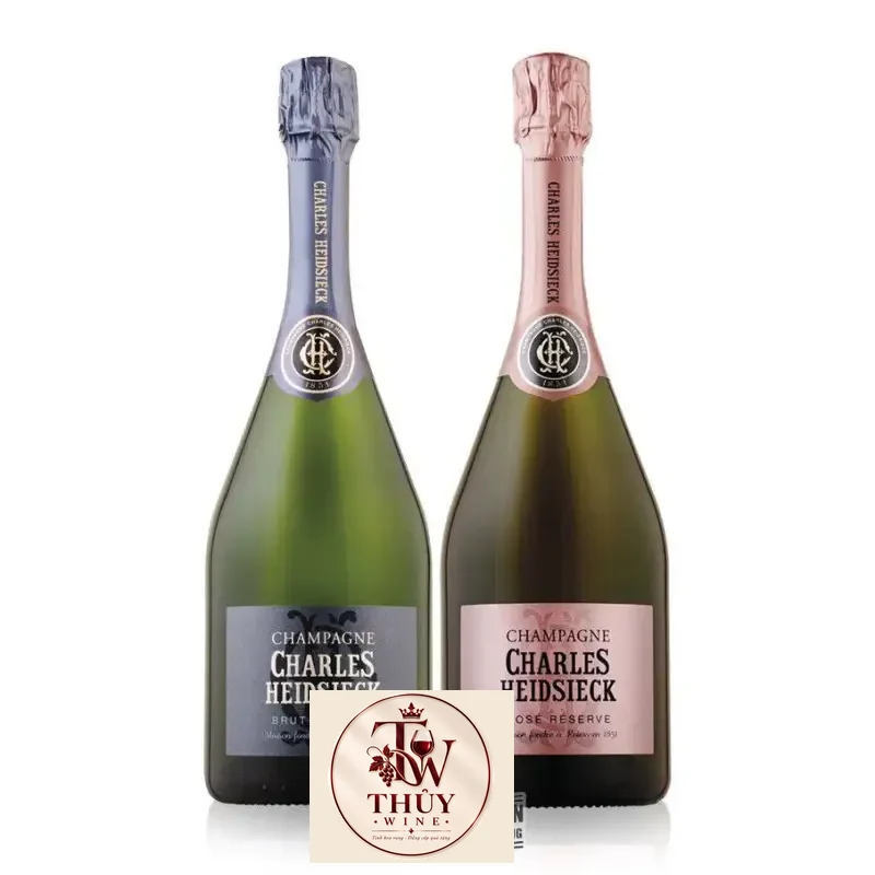 Champagne Pháp Charles Heidsieck Brut - Rose Reserve uống ngon