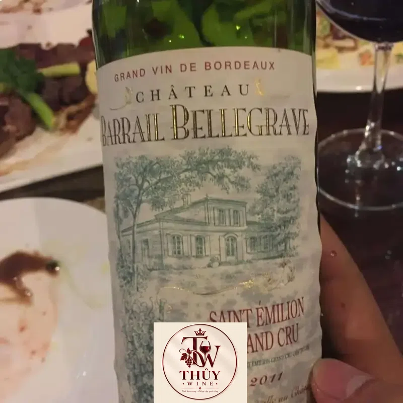 Vang Pháp CHATEAU BARRAIL BELLEGRAVE SAINT EMILION GRAND CRU