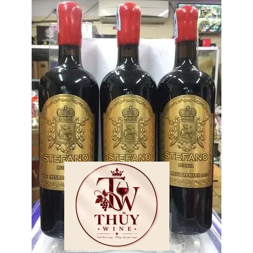Rượu Vang Ý STEFANO PUGLIA NEGROAMARO 16%VOL