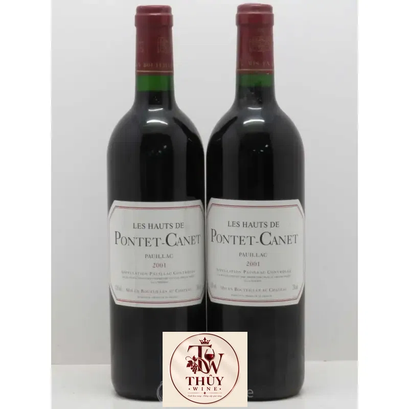 Vang Pháp Les Hauts de Pontet Canet Pauillac
