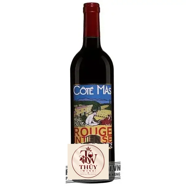 Vang Pháp COTE MAS ROUGE INTENSE SUD DE FRANCE