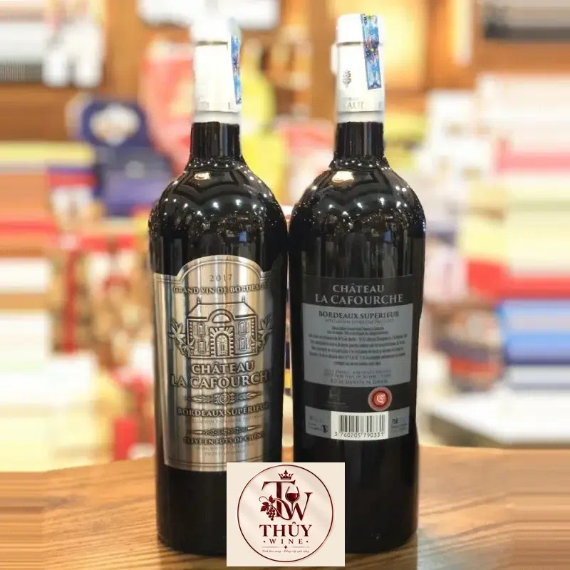 Vang Pháp Chateau La Cafourche Bordeux Superieur uống ngon