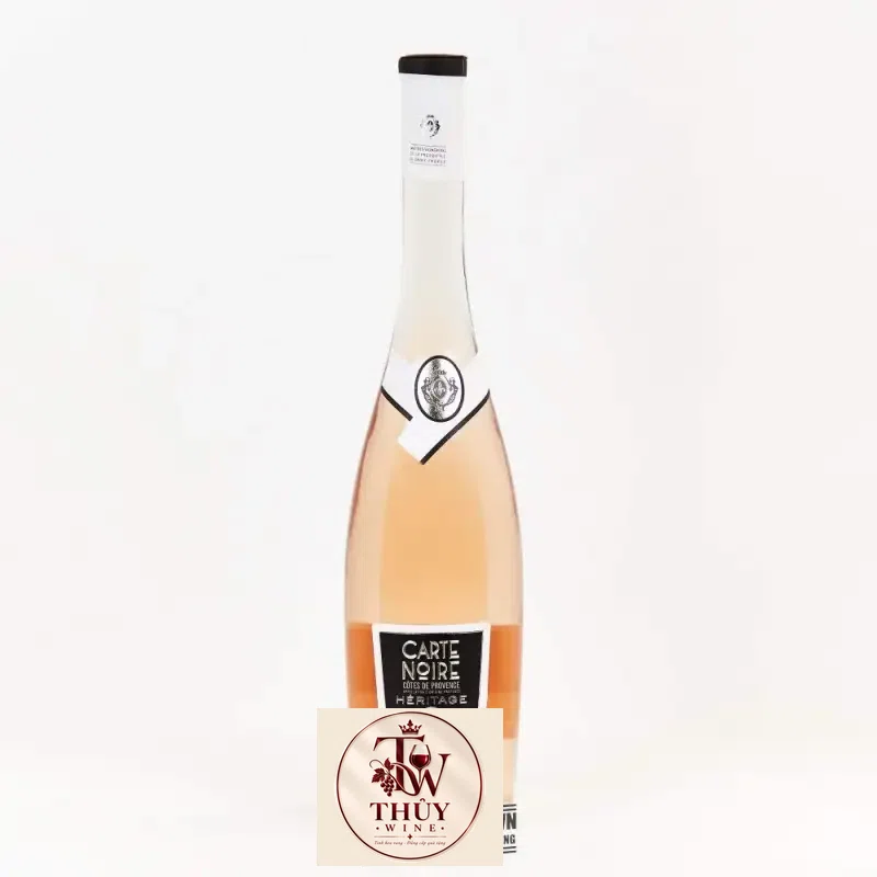 Vang Pháp Carte Noire Rose Heritage Cotes de Provence uống ngon