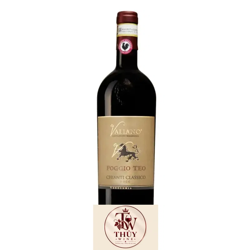 Vang Ý Valiano Poggio Teo Chianti Classico DOCG
