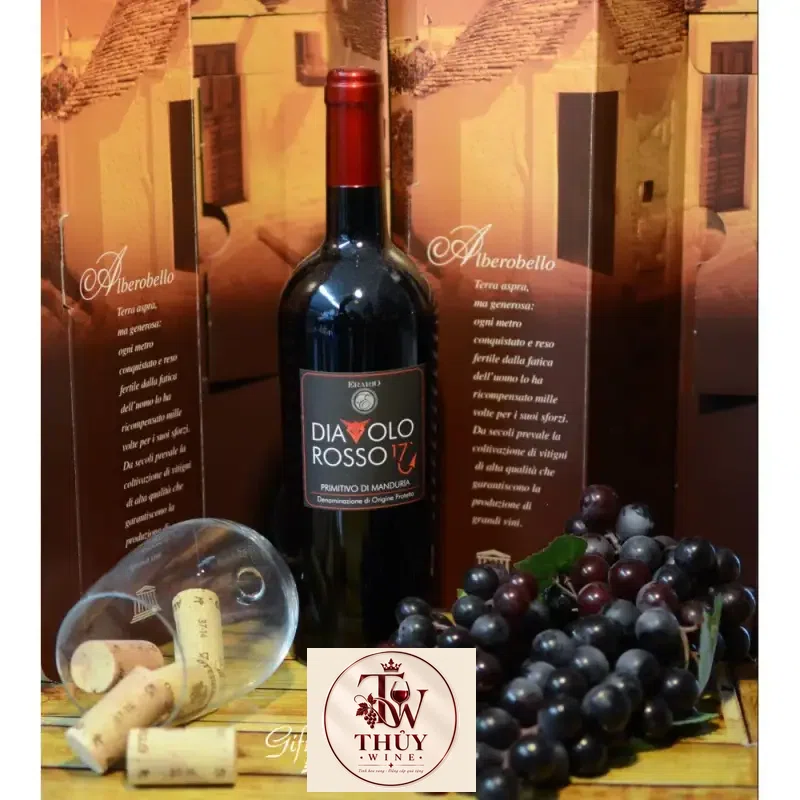 Địa chỉ mua vang y do diavolo rosso primitivo di manduria giá rẻ nhất