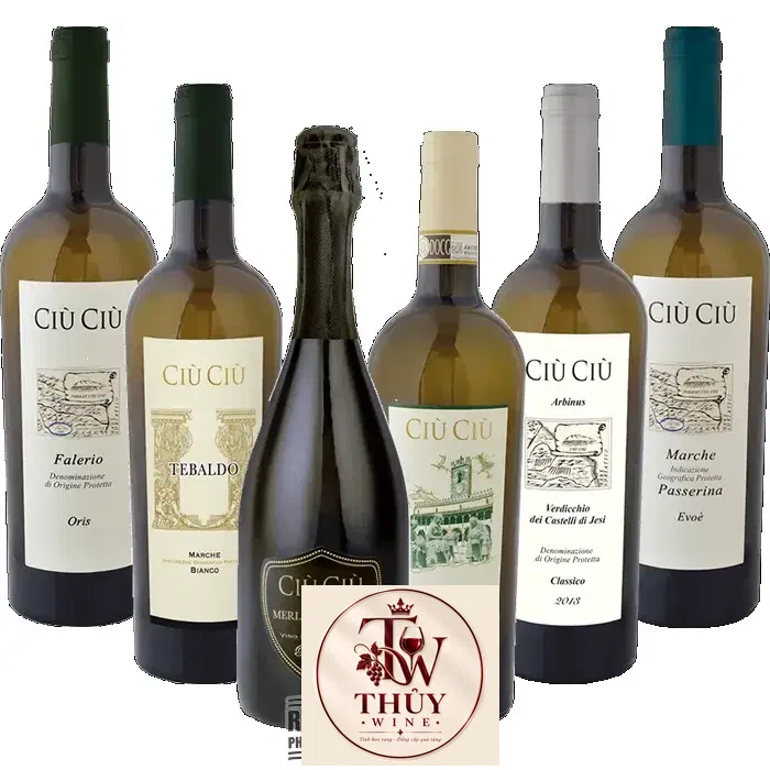 Vang Ý CIÙ CIÙ TEBALDO MARCHE BIANCO