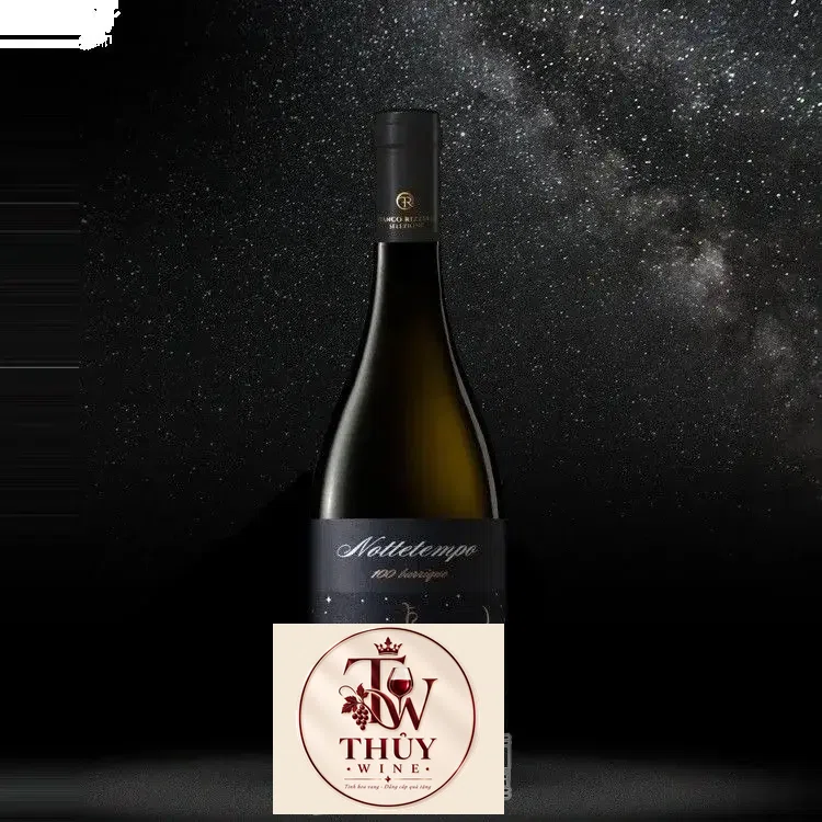 Vang Ý Nottetempo 100 Barrique Chardonnay Salento