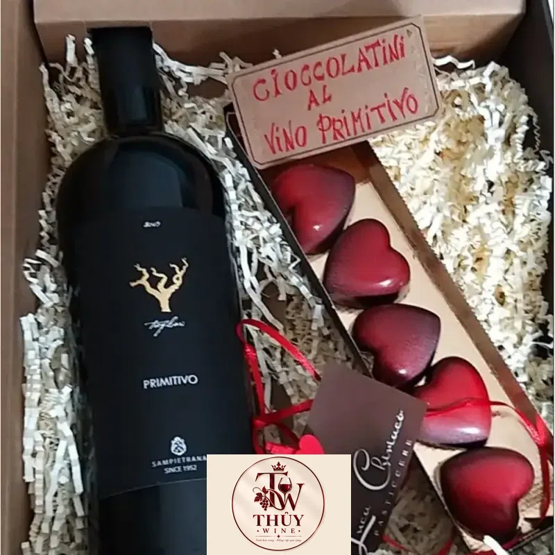 Giá ruou vang y trefilari primitivo sampietrana salento