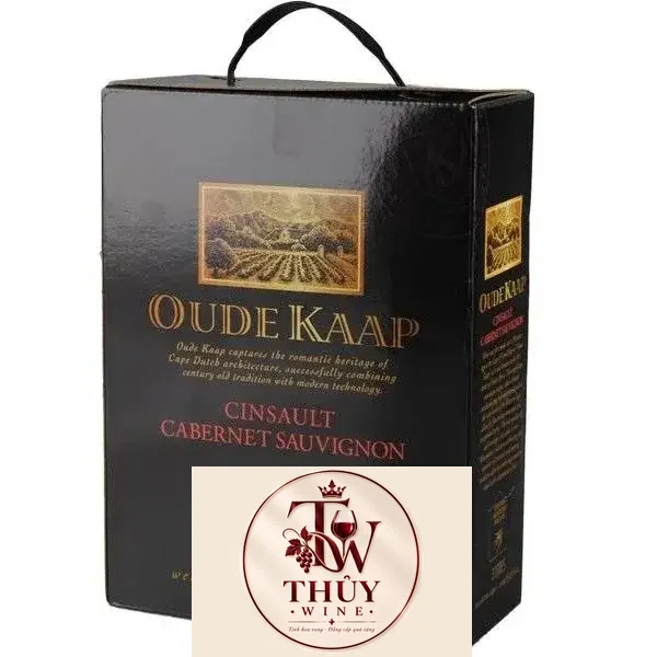 Vang bịch đỏ Nam Phi Oude Kaap 3 lít
