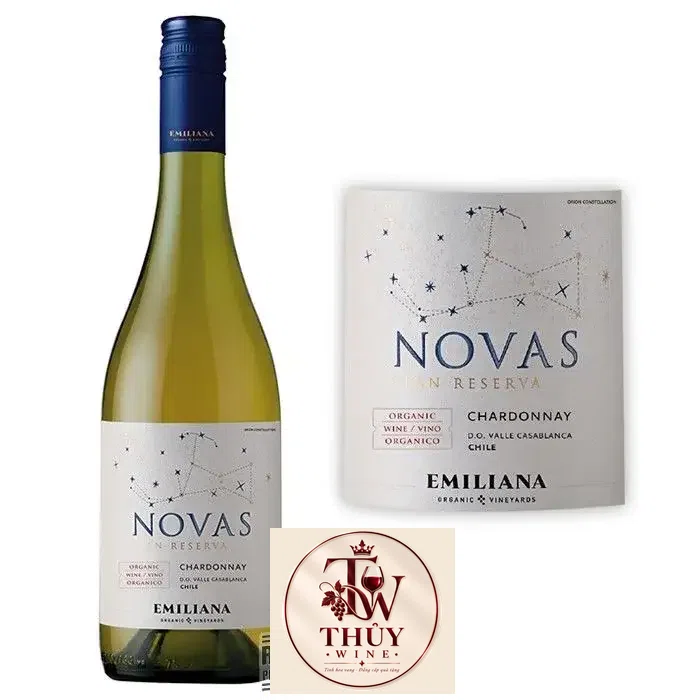 Vang Chile NOVAS Gran Reserva Chardonnay