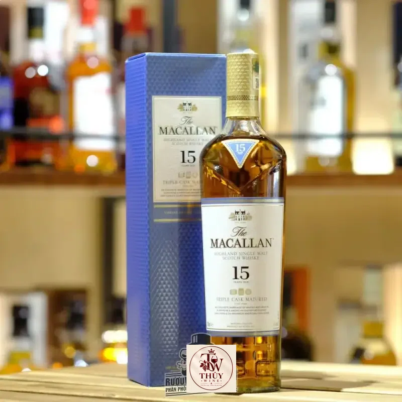 Rượu Macallan 15 Triple Cask thượng hạng