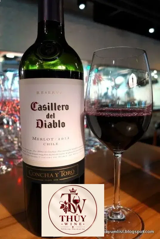 Vang Chile CASILLERO DEL DIABLO Merlot