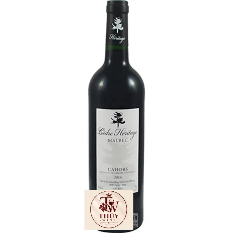 Vang Pháp Cedre Heritage Malbec Cahors thượng hạng