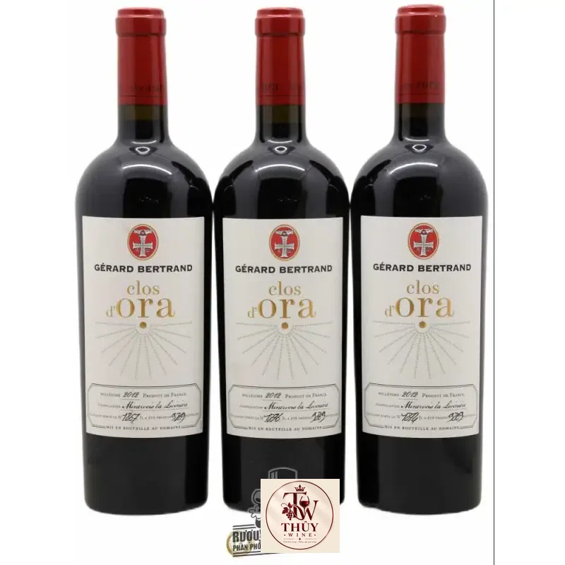 Vang Pháp Clos dOra Gerard Bertrand Minervois La Liviniere cao cấp
