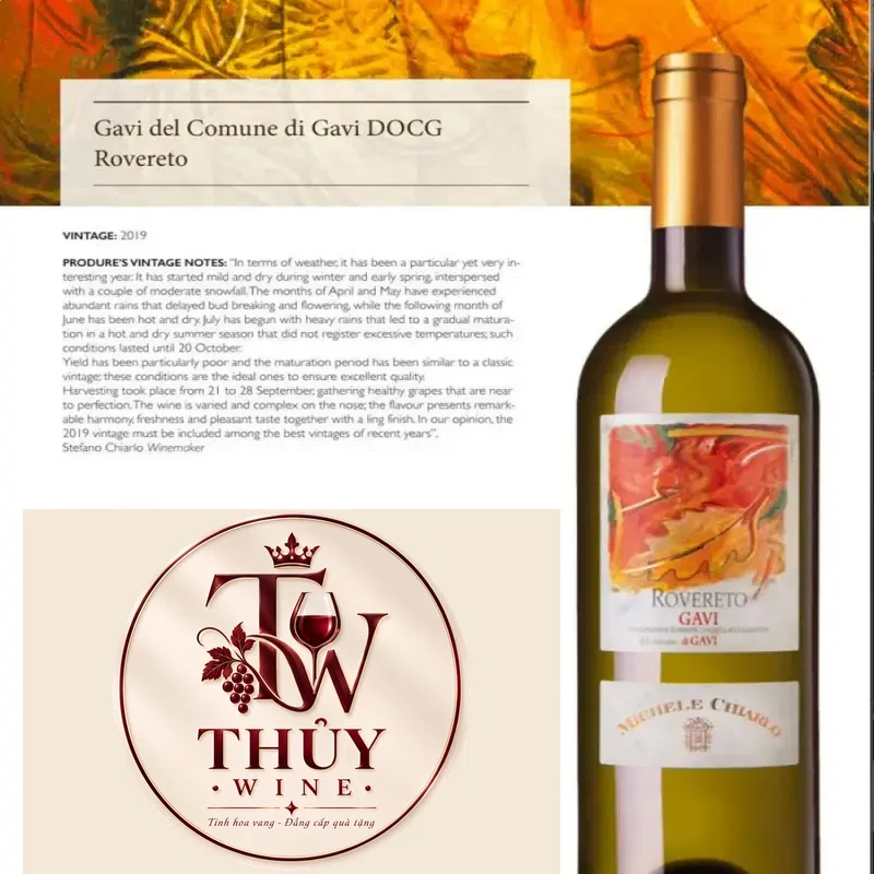 Địa chỉ bán vang y michele chiarlo rovereto gavi giá rẻ nhất
