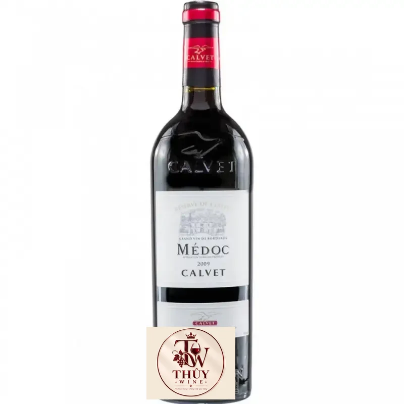 Vang Pháp Calvet Reserve de Lestey Medoc uống ngon