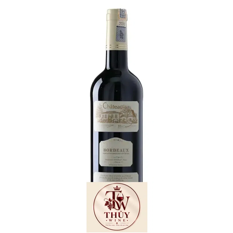 Vang Pháp Chateau de Brandey Bordeaux uống ngon