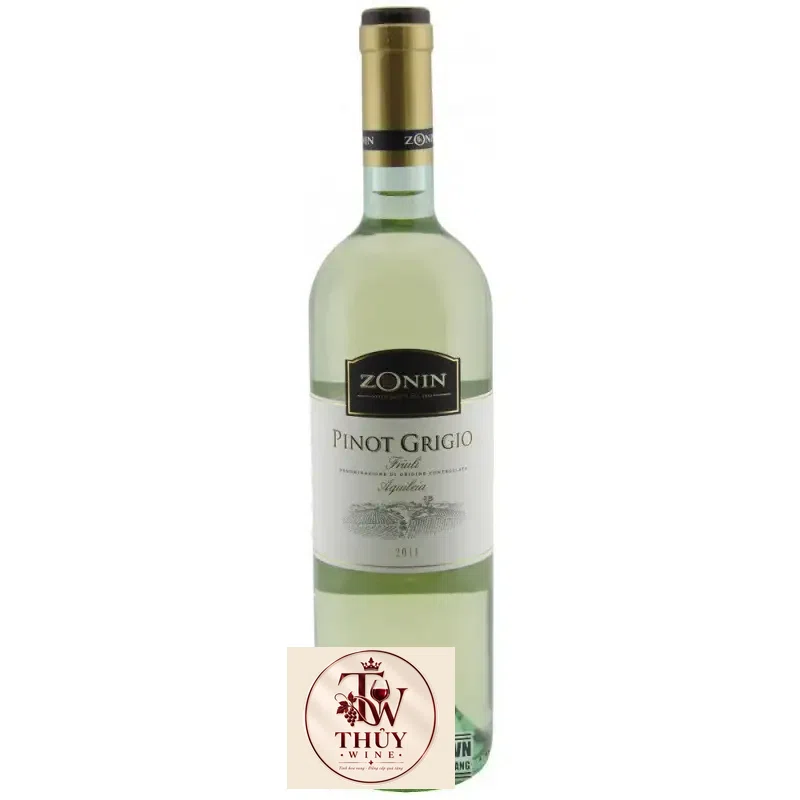 Vang Ý Zonin Pinot Grigio Friuli Aquileia