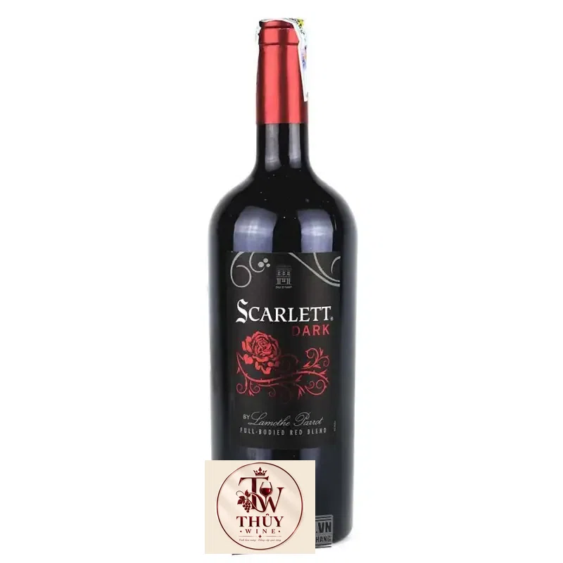 Vang Pháp Scarlet Dark Lamothe Parrot Red Blend Cao Cấp