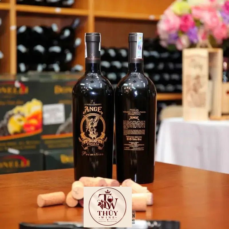 Rượu Vang Ý 18 Độ ANGE PRIMITIVO PUGLIA