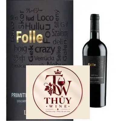 Vang ý Folle Primitivo di Manduria
