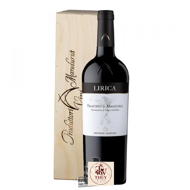 Rượu Vang Ý Lirica Primitivo Di Manduria uống ngon