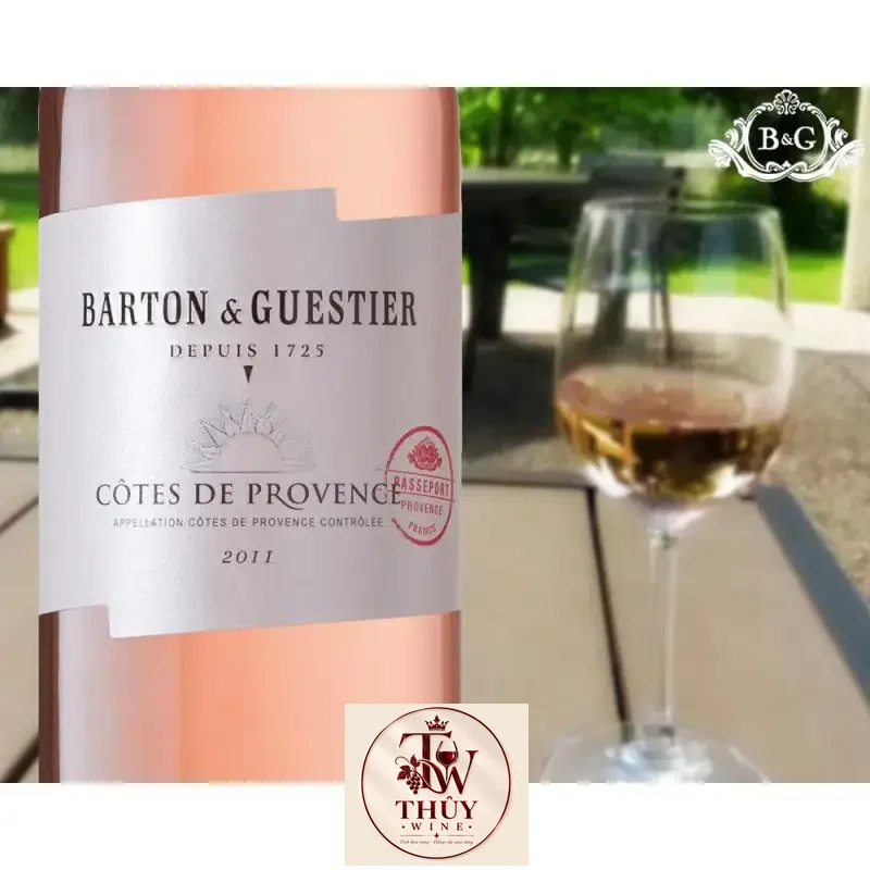 Địa chỉ bán vang phap barton guestier cotes de provence passeport cao cap giá rẻ tại Sài Gòn