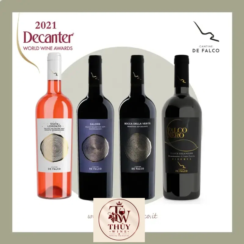 Giá vang y salore salice salentino cantine de falco