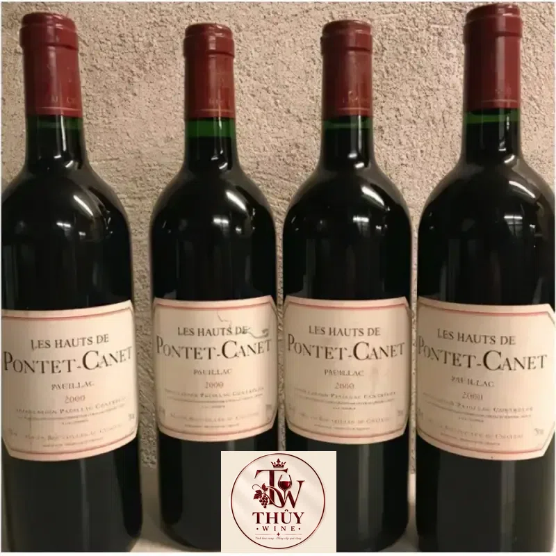 vang phap les hauts de pontet canet pauillac giá bao nhiêu