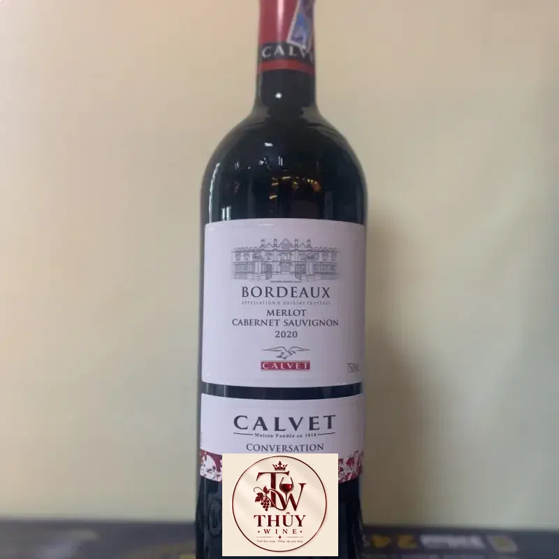 vang phap calvet conversation merlot cabernet giá bao nhiêu