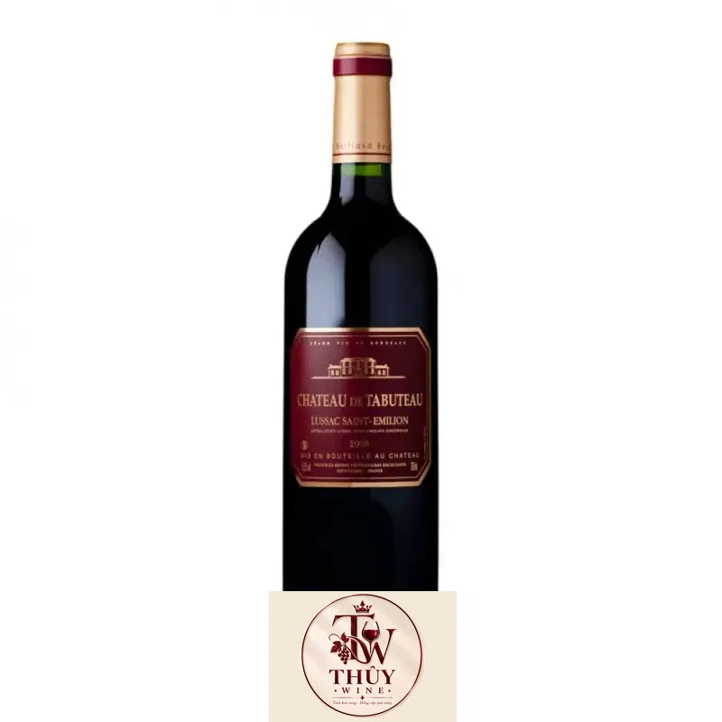 Vang Pháp Chateau de Tabuteau Lussac Saint Emilion uống ngon