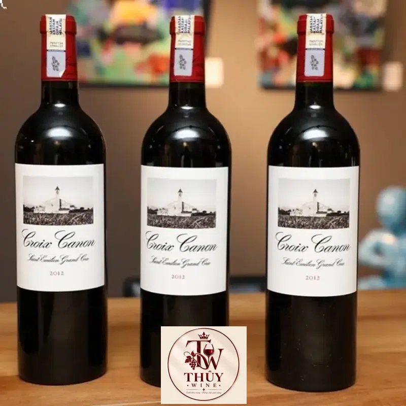 Vang Pháp Croix Canon Saint Emilion Grand Cru