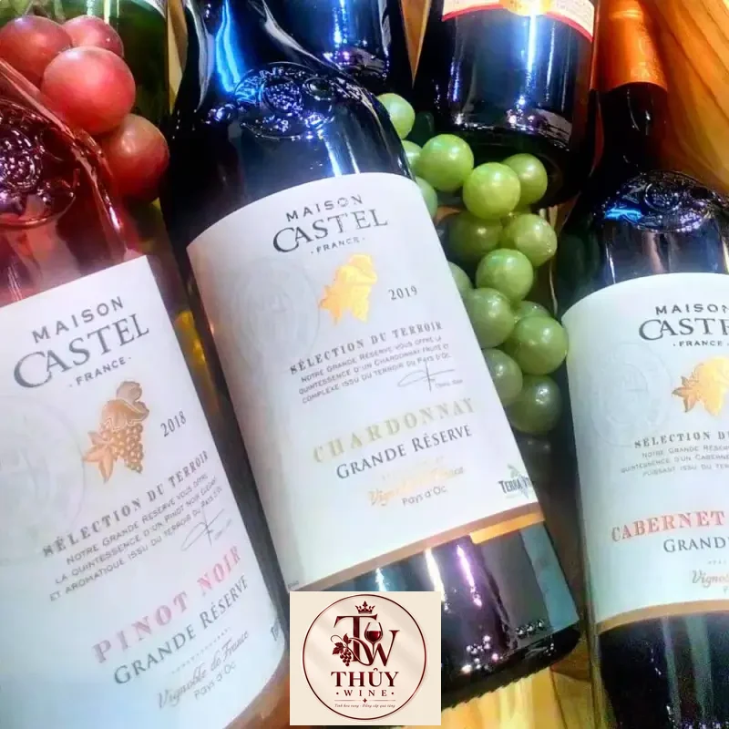 vang phap maison castel cabernet sauvignon grande reserve giá bao nhiêu