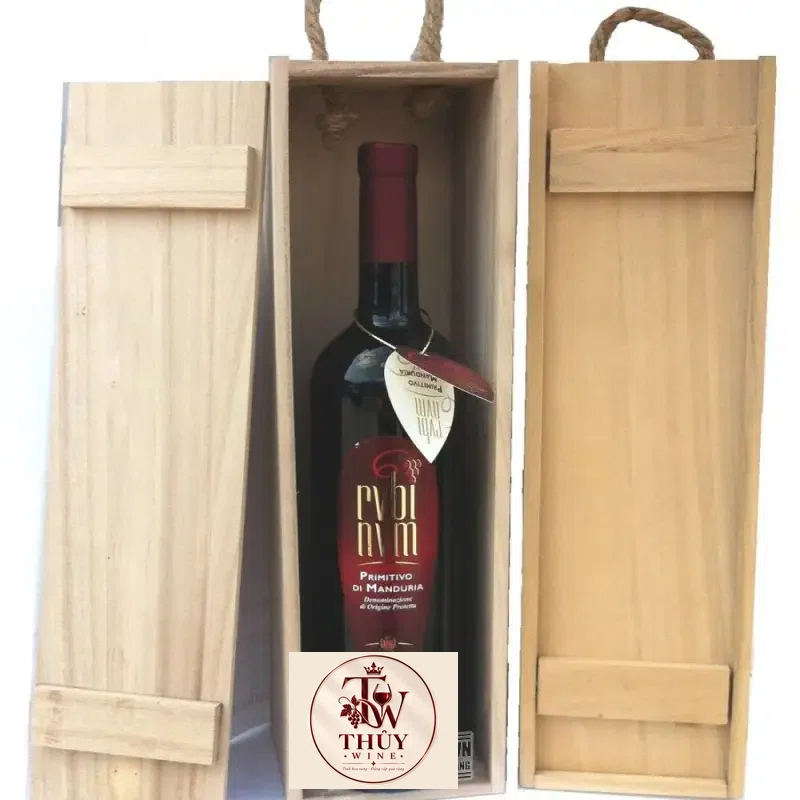 Địa chỉ bán ruou vang do chat rubinum primitivo di manduria giá rẻ tại Hà Nội